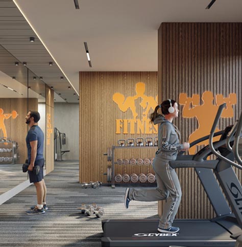 Well-Equipped Fitness Centre